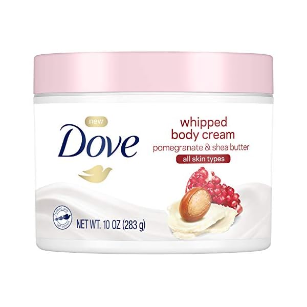 Dove-Whipped-Body-Cream-Dry-Skin-Moisturizer-Pomegranate-and-Shea-Butter-Nourishes-Deeply-10-Oz Dove Whipped Body Cream Dry Skin Moisturizer Pomegranate and Shea Butter Nourishes Deeply, 10 Oz