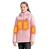 Heated jacket lightweight heating jackets with 12v5a power bank 6 areas winter coat for men and women  urban country home decor