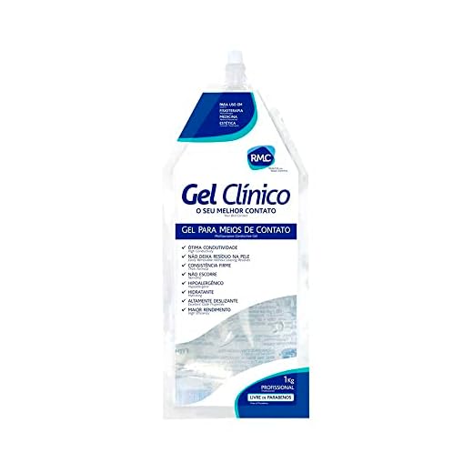Gel Clinico Contato Condutor Ultrassom Eletro Tens Fes Neutro Gel Condutor (1Kg, Gel Condutor Incolor)