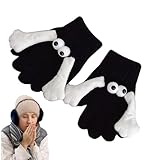 Photo Gallery furtryvl 1 paio di divertenti guanti magnetici da tenere con le mani, per pendolarismo, ciclismo, sorelle, amici, guanti a mano nella mano, souvenir per donne e uomini, xladatto per adulti, a Photo Gallery furtryvl 1 paio di divertenti guanti magnetici da tenere con le mani, per pendolarismo, ciclismo, sorelle, amici, guanti a mano nella mano, souvenir per donne e uomini, xladatto per adulti, a