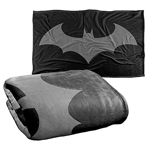Batman Hush Logo Silky Touch Super Soft Throw Blanket 36" x 58",Hush Logo