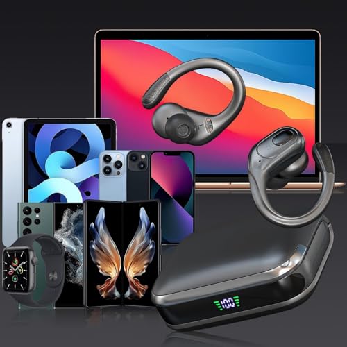 undefined sajawass Wireless Earbuds, Sports Bluetooth Headphones, 75Hrs Playtime Ear Buds with LED Power Display, Noise Canceling Headset, IPX7 Waterproof Earphones for Workout/Running の商品画像 6