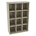 Tennsco - CC-52SD - 12-Compartment Cubbie Cabinet, Sand