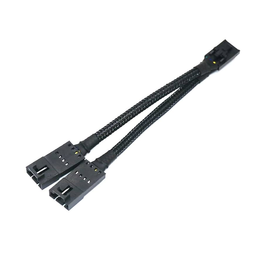 Amazon.co.jp: Angitu 10CM Corsair RGBファンハブ用 3ピン 4