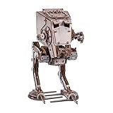 UGEARS Star Wars™ AT-ST Walker™ Puzzle 3D Legno – Puzzle Adulti Modellino da Costruire per Appassionati – 3D Puzzle Star Wars Meccanico da Collezione - Costruzioni Legno – 370 Pezzi immagine