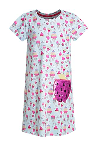 Happy Girls Kleid Atuendo de Jugador, Azul Hielo, 134 para Niñas