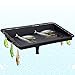 Lenwen Boat Cutting Board Bait Table for Boat Rod Holder Fish Cleaning Fillet Table Mounted Bait Cutting Board with Plier Storage and Knife Slot(Classic)