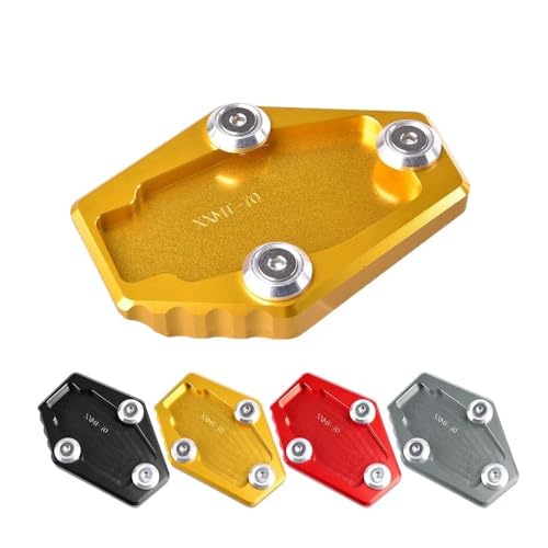 Plaque de support béquille moto pour stabiliser sur sol meuble - 2