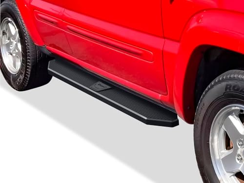 Estribos Tuxtreme 6-inch Black para Jeep Liberty 2002-2007
