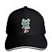 N/Ａ Gorra de béisbol para Hombre, Oso de Peluche Malvado, Halloween, Halloween, Sombrero Snapback Impreso, Gorra Ajustable, Informal, Divertida, Deportiva al Aire Libre, para camión
