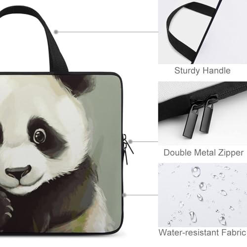 Pochette ordinateur 10 pouces panda mignon pour tablette - 4