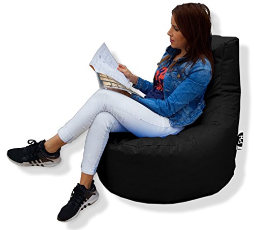 PATCH HOME Patchhome Gamer Kissen Lounge Kissen Sitzsack Sessel Sitzkissen In & Outdoor geeignet fertig befüllt… – Bild 3