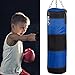 Boxing Sandbag, Children Kids Boxing Punching Training Bag, Hanging Punching Bag, Fitness Sandbag Exercises Workout Power Bag, Punching Bag for Kids (80cm Hollow Buy one get