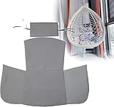 Améliorez le confort et le style de votre fauteuil suspendu en forme d'œuf avec cette housse de coussin de remplacement rembourrée et tendance