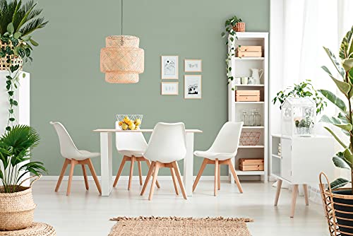 A.S. Création Plain Wallpaper Cuba Non-Woven 10.05 m x 0.53 m Green Made in Germany 371788 37178-8, 53 x 1005 cm - Image 2