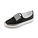 Auenix Freizeitschuhe Bequeme Segeltuchschuhe Trainer Mesh Schuhe Unisex Turnschuhe Herren Damen Laufschuhe Sportschuhe Sneaker rutschfeste Gummisohlen Schwarz 39.5 LYU-700