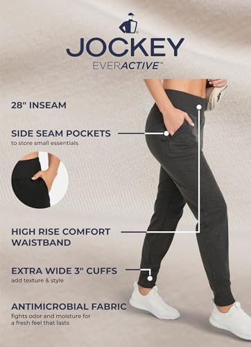 Jockey Women's Activewear EVERACTIVE Jogger3