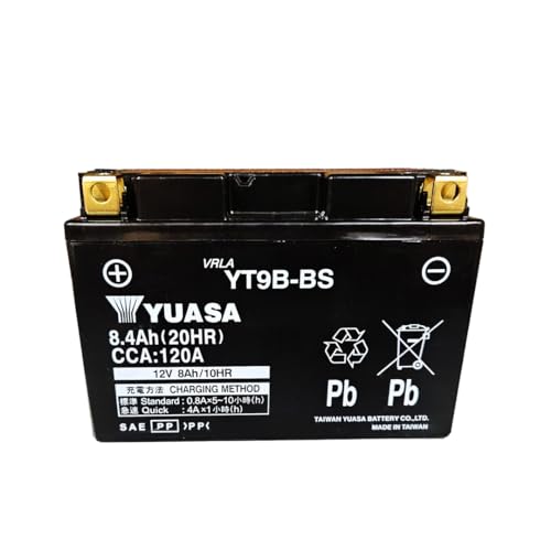 GS YUASA ユアサ　オートバイ用　バッテリー　GT9B-4 バッテリー液付 Webike | GS YUASA GSユアサ ジーエスユアサ GT9B-4 オートバイ