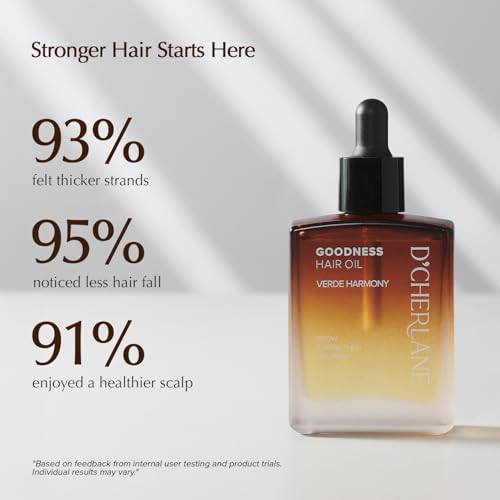 D'Cherlane Hair Growth Oil – Rosemary & Argan Scalp Treatment 3.4 oz — view 4