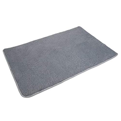 Peanutaso Casa de la Sala de Estar de la casa de la Fibra de poliéster Alfombra Antideslizante Área lanuda Alfombra Estera del Piso Tintes respetuosos del Medio Ambiente Fácil de Limpiar