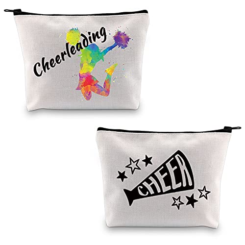 Cheerleading Makeup Bag Cheerleader Gifts Cheer Bag Gifts for Cheerleaders Cheer Team Gifts (Cheerleading bag)