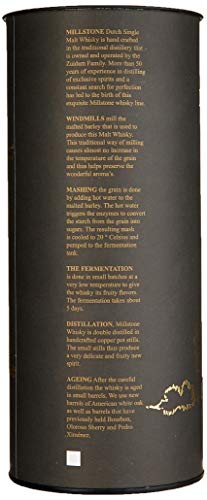 Zuidam Millstone Single Malt Whisky Peated PX Cask 0,7L – Bild 5
