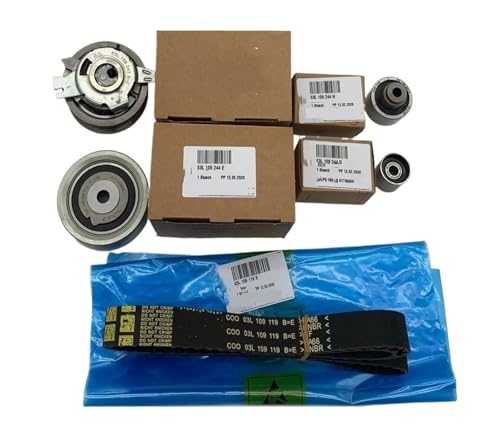 Courroie de distribution pour VW et Yeti 2.0 TDI, kit de tendeur inclus 03L198119A