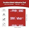 20 Piezas Cinta Doble Cara Extrafuerte, Doble Cinta Cara Extra Fuerte,extra fuerte, impermeable, para casa, oficina,30mmx30mm #1