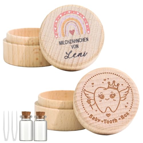 🦷【Regalo perfetto per la Fatina dei Denti】Questo è un regalo fantastico per il tuo primo dentino. La fatina dei denti sarà felice di trovare questo grazioso barattolo porta-denti. I graziosi motivi a cartoni animati sono molto attraenti per i bambini. È sempre un'ottima scelta, sia come regalo di compleanno, di battesimo, come decorazione per la cameretta dei bambini.