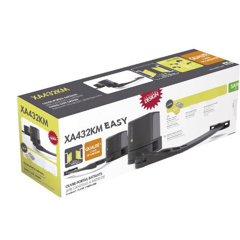 MOOVO XA432KM/02 EasyKit Motorisation Portail battant, Gris Cover