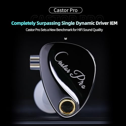 Image of KZ Castor Pro Tunable in Ear Monitor, HiFi Improved Bass in Ear Headphone, Dual-Dynamic Driver Gaming Earbuds, IEM Earphones with 2PIN-C Detachable Cable