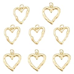 Real 18K Gold Plated # Hollow Heart