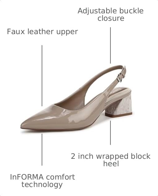 Image of Franco Sarto Women's Racer Slingback Pump