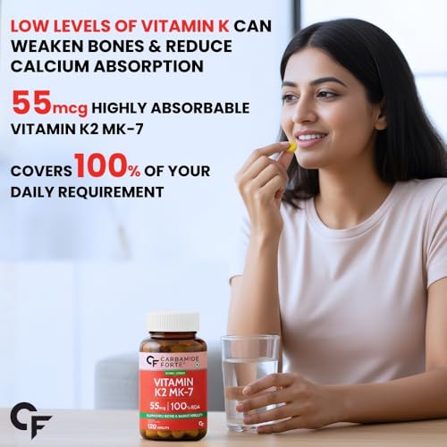 Carbamide Forte Vitamin K2 MK-7 55 mcg (120 Veg Tablets) — Vitamin K2 Supplements - image 7