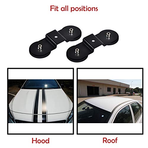 Omotor Universal Magnetic Base Powerful Mount Bracket Sucker Holder Roof/ Hood Led Light Bar Offroad thumb #2