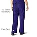 WonderWink Origins Women’s Romeo Flare Leg Cargo Pant - Grape, M
