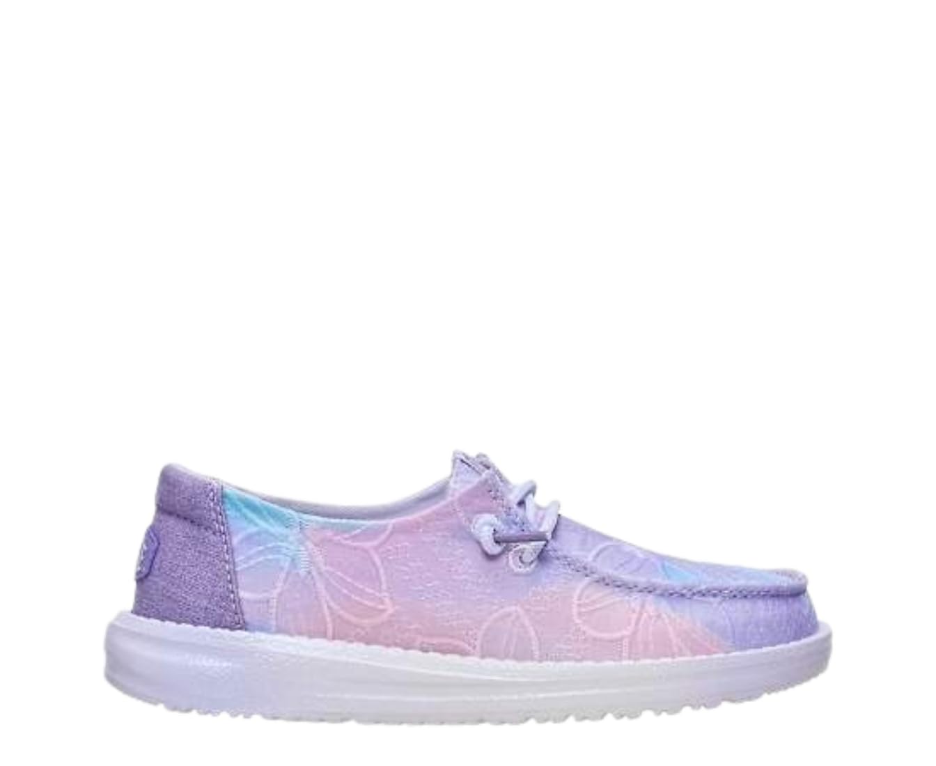 HEYDUDE Girl's Youth Wendy Funk Prep Plaid Slip On Loafer | Textile Upper