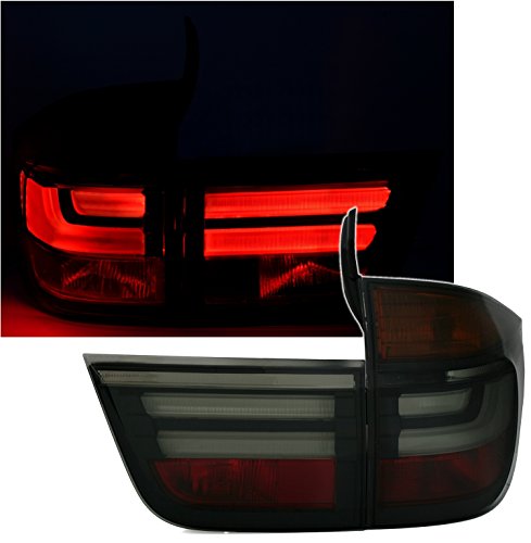 Feux arrière LED Depo transparent noir Facelift LCI optique tuning