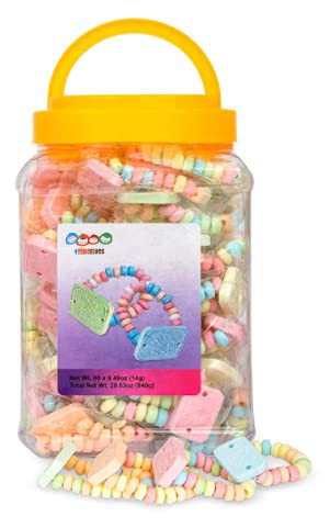 60 Individually Wrapped Candy Watches In Tub, Candy Watch Kids Candy Individually Wrapped, Candy Jewelry, Candy Bracelets, Edible Bracelets Watch, Pastel Candy For Candy Buffet by 4YoreElves