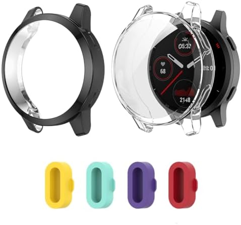 Púrpura Transparente Para Garmin Vivoactive 4s Tpu Protectiv | Meses sin interés