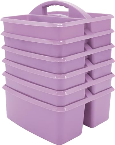 Boîtes de rangement lavables en plastique à poignée pour trier vos bureaux