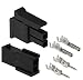 Molex Micro-Fit 3.0 dual row (2 Circuits) Male & Female receptacle plug, w/Terminal sockets, ( Pack of 10 Complete Set)