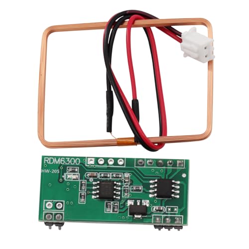 Heevhas RDM630 125 KHZ EM4100 Radiofrequenz-Identifikation Lesemodul Read Module UART Serial Output DC 5V (2 Stück)