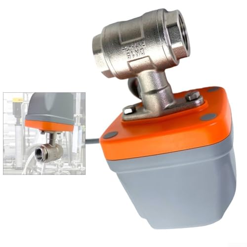 Válvula de bola eléctrica DN32 motorizada CA 220V para control de flujo en tuberías 6