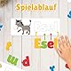 NIYYAH Buchstaben Lernspiel ABC Montessori ab 4 5 6 Jahre Schreiben & Lesen Lernen inkl E-Book Vorschule Schulanfänger 1. Klasse Geschenk Einschulung für Kinder Mädchen Junge (Holz)