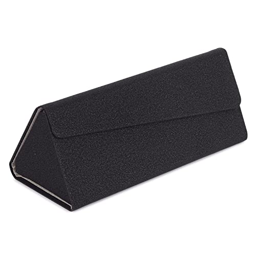 Image of VIVID Vision Unisex Adult Eyewear Specs Case Cover | Screw Driver | Free Cloth | Eye Glasses | Chashma Dibbi | Spectacle Box | Magnetic |IC-506 | Foldable | Cases | 3 IN 1 | Black