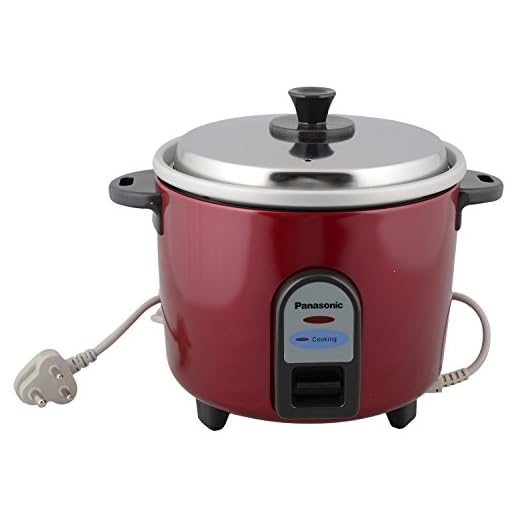 Panasonic SR-WA10 ge9 Automatic Electric Rice Cooker (Burgundy)