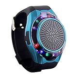 wireless musikboxen ❤ DIE BESTE GESCHENKE FÜR IHRE FREUNDE ❤   Weiche verstellbare Armband-Design, die für alle Altersgruppen kompatibel ist.Diese Bluetooth-Lautsprecher-Uhr kann unterwegs, im Büro, zu Hause und so weiter Situationen zu jeder Zeit verwendet werden.Während Musik spielen, ist es zuletzt Ca. 6 Stunden, die Spielzeit bezieht sich auf die Lautstärke des Spiels.