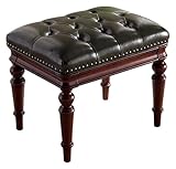 Confort d'assise : le tabouret est recouvert de velours, afin que vous puissiez profiter d'une sensation de confort lorsque vous vous maquillez, coiffez vos cheveux ou faites vos soins de la peau avant de vous coucher.