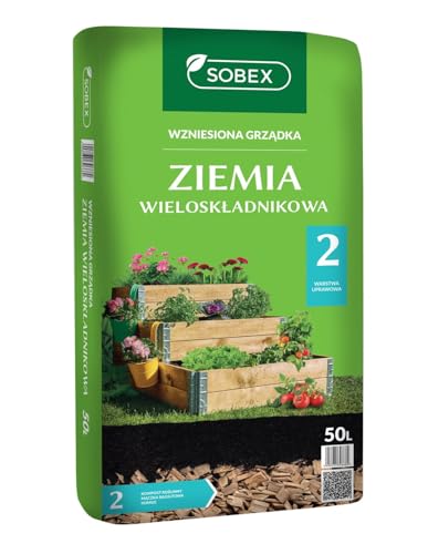 Erde Hochbeet - Mehrkomponentenerde - Pflanzsubstrat - 50L